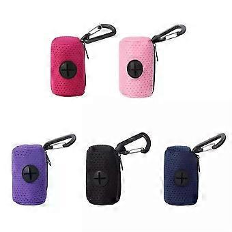 Dog Poo Bags Dispenser Dog poop Bag Holder Dogs waste Bag Pet Supplies BLACK.