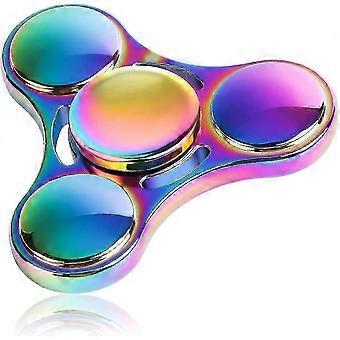 Fidget Spinner Spielzeug, langlebiges Edelstahllager, Hochgeschwindigkeitsdrehungen, Präzisions-Metall-Handspinner, EDC, ADHS, Fokus, Angst, Stressabbau