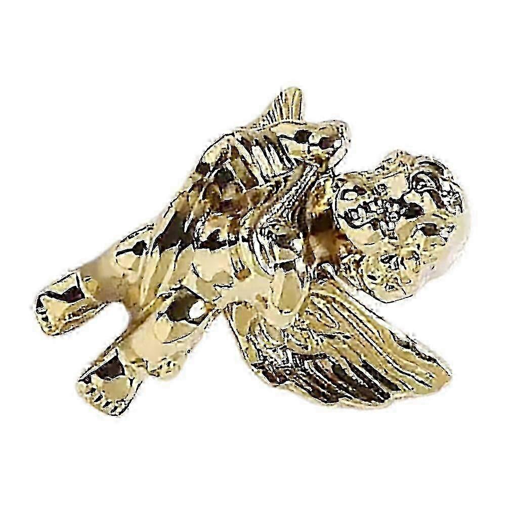 Yellow Copper Angel Knobs Handle for Mini House Decor Left Side Design 26-27