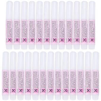 25pcs 2g Nail Art Nagelspitze Kleber Kleber Super Bond Presse auf Nagelkleber