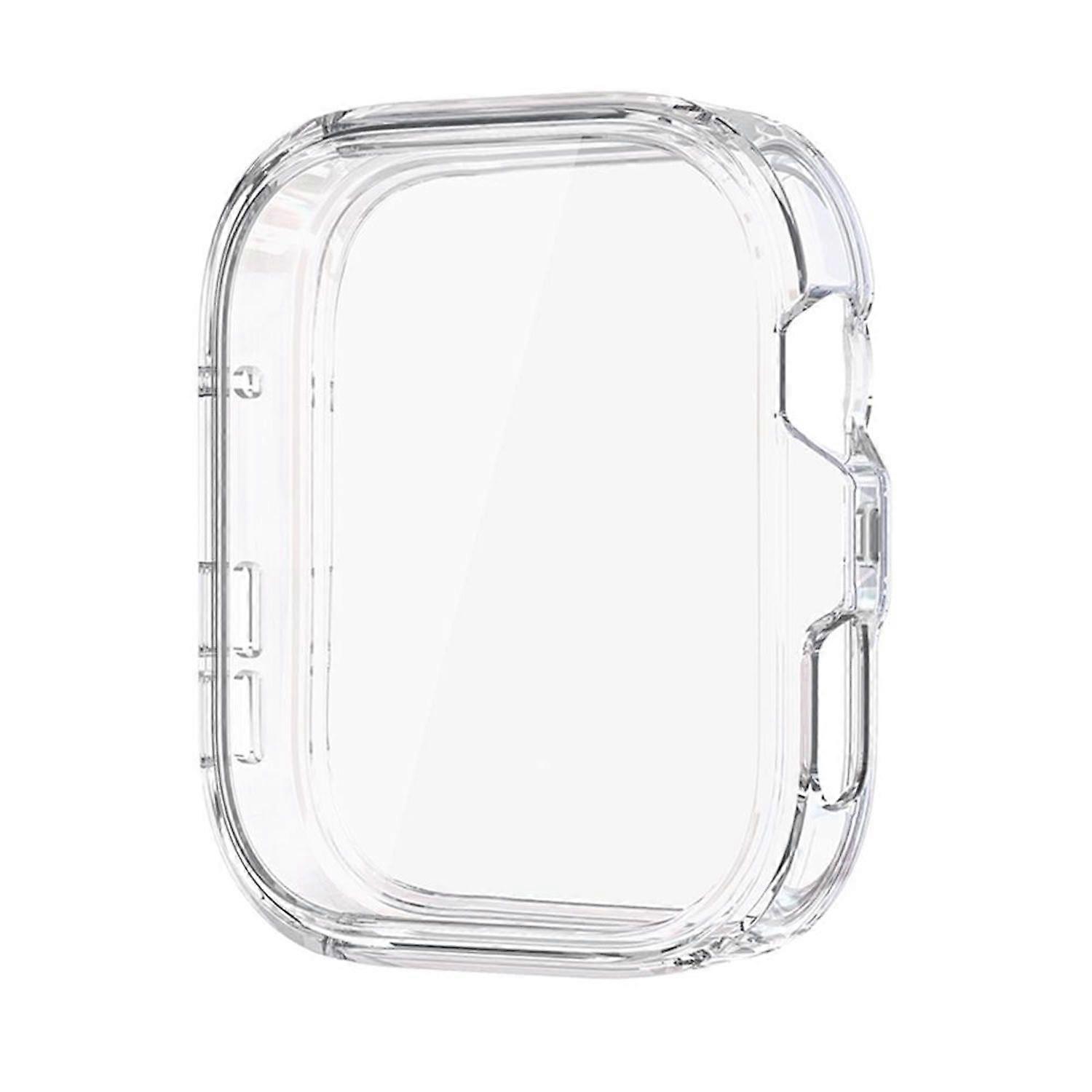 For Huawei Watch Fit 4 Pro Electroplated Full Cover TPU Smart Watch Protective Case Transparent