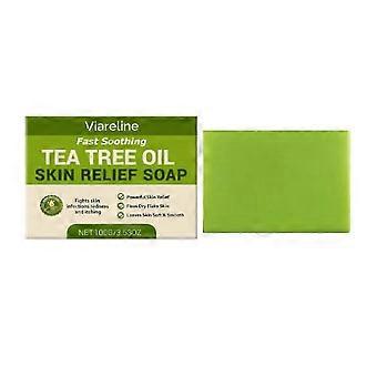 1-3X Relief Soap Bar, Loravey Tea Tree Oil Soap, Natural Soaps For Healthy Skin-YG