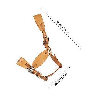 Cabezada y cuerda ajustables con sistema de seguridad. Herramienta de entrenamiento ecuestre para montar a caballo, en senderos, ranchos, exhibiciones o carreras.