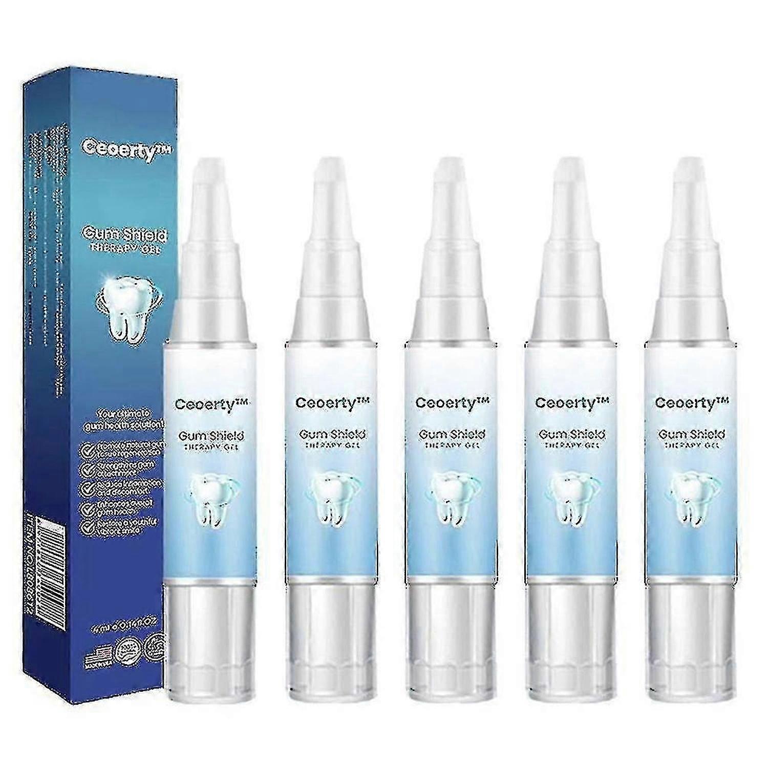 5pcs Ceoerty Gum Shield-Therapy Gel