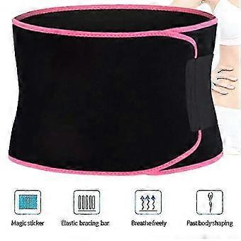 Abdominal Sweat Belt Thick Latex-Free Neoprene 22x117 cm Fitness Waist Trimmer for Men and Women