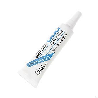 Hypoallergener weißer Wimpernkleber, langanhaltende einzelne künstliche Wimpern,