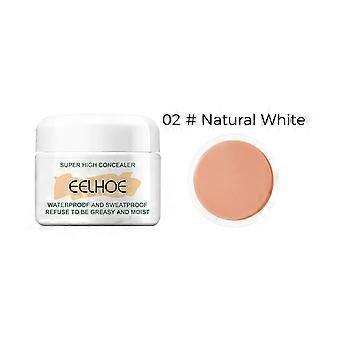 Anti-cernes pour le corps, anti-cernes imperméable, anti-taches, cicatrices, anti-cernes trois couleurs, blanc naturel, 12 g