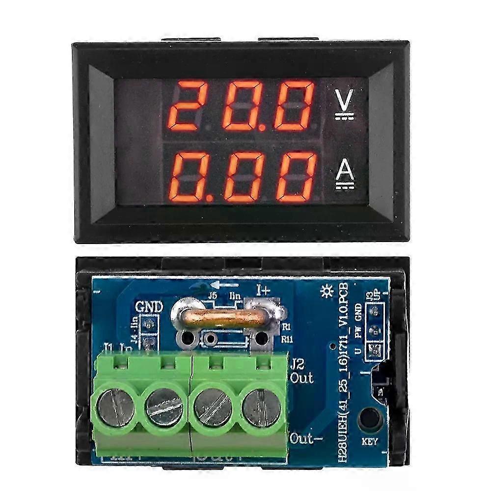 DC 7-100V 20A 50A Voltmeter and Ammeter, LED Ammeter and Voltmeter, Digital Voltmeter and Ammeter, Instruments, Electrical Tools