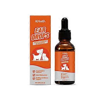 Kriath Pet Ear Care Gentle Formula To Clean Ear Math To Maintain Ear Refreshing Daily Care