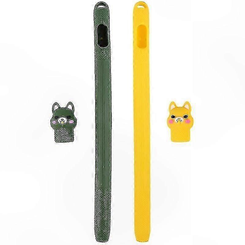 2-Pack Stylus Pen Cover Protector Sleeves compatible with Touchscreen Devices