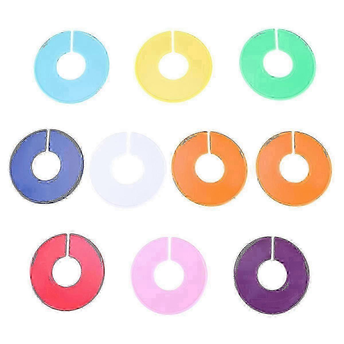 10 Pcs Colourful Size Separators