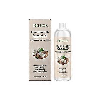 2Pcs Coconut Hair Oil, Sweet Almond Oil Jojoba Seed Oil Vitamin E Hair Body Oil, Smooth Silky Dry Hair