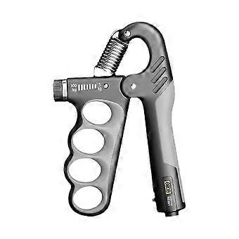 Hand Grip Strengthener Adjustable 5-100kg Forearm Trainer with LCD Counter Anti-Slip Ergonomic Grip Exerciser for Athletes Musicians Gamers