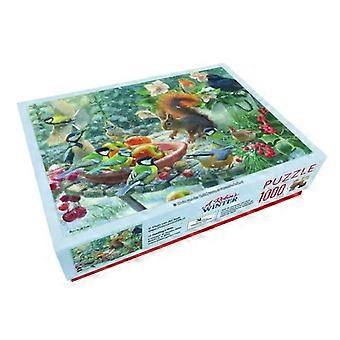 Puzzel (1.000 Stukjes): A Robin’s Winter, Elwin Van Der Kolk