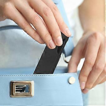 Beard and Mustache Grooming Folding Beard Comb 2 in 1 Pocket Hair Comb with Fine and Wide Anti-Tangle Teeth