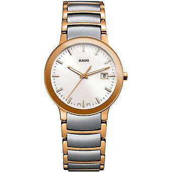 R. rado centrix sra bic e/sil Quartz Analog Woman Watch with R30555103 Stainless Steel Bracelet