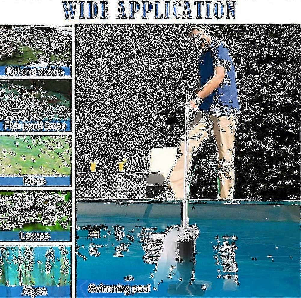 Telescopic Mesh-Bag Pool Vacuum