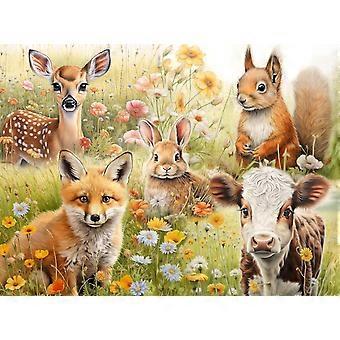 Cute Animals Immersive Stress-Relieving Puzzle JI-606