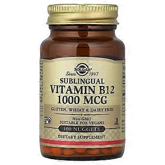 Solgar, Vitamin B12, sublingual, 1000 µg, 100 Stück