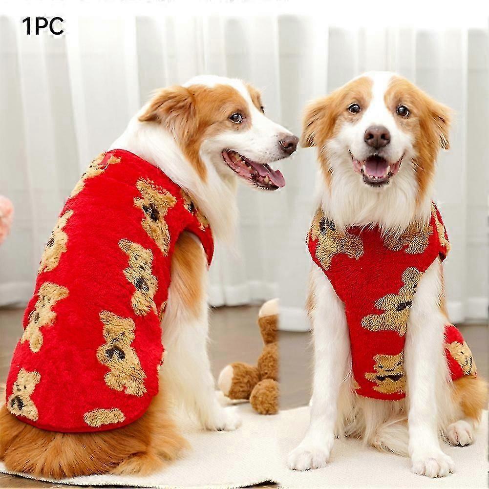 Flannel Thermal Dog Cat Coat