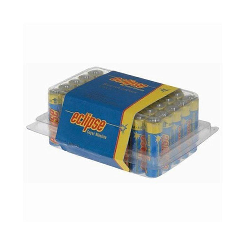 40PCS Eclipse Alkaline General Purpose Batteries AA Not Rechargeable 1.5V