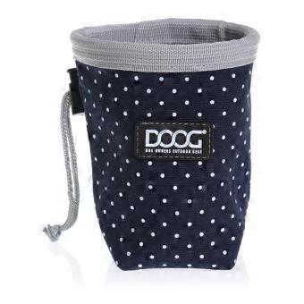 Doog Stella Small Dog Treat Navy Training Essentials Pouch with White Spots