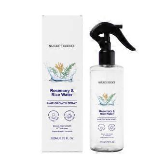 Rosemary Hair Care Spray, Leave-In Nourishing Hair Treatment Spray, Anti-Frizz Hair Mist, Hydrating & Volumizing, Smooths Dry Hair, Boosts Shine & Hai
