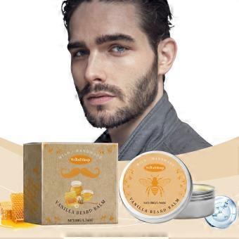 Men's Beard Balm Is Carefully Formulated With Beeswax, Vanilla Extract, And Glycerin