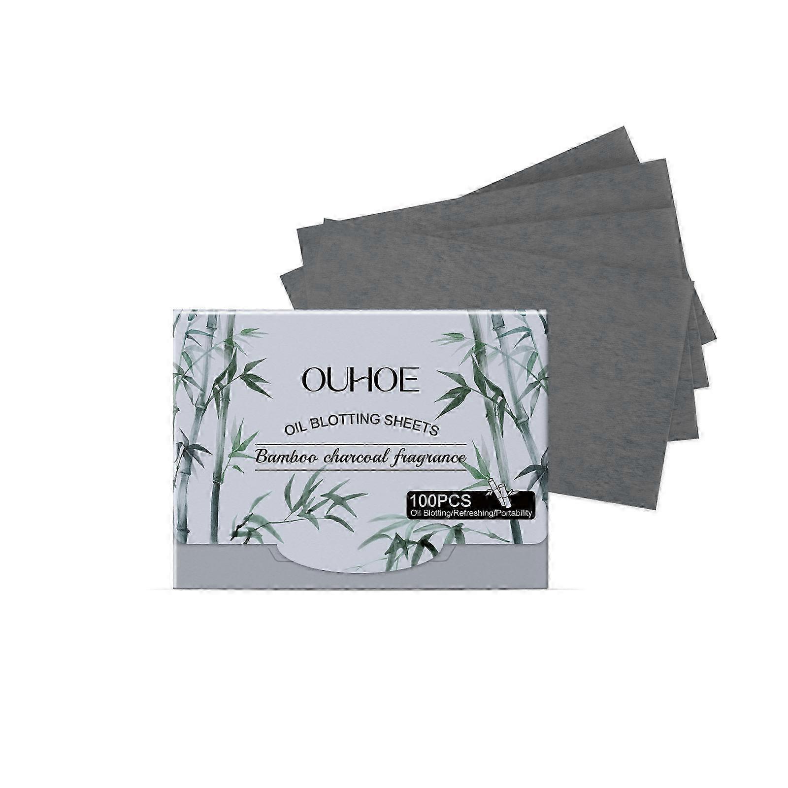 Absorbent Bamboo Charcoal Blotting Sheets