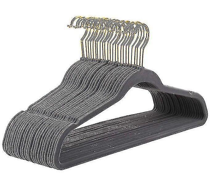 Velvet Non-slip Suit Clothes Hangers 20 Pack