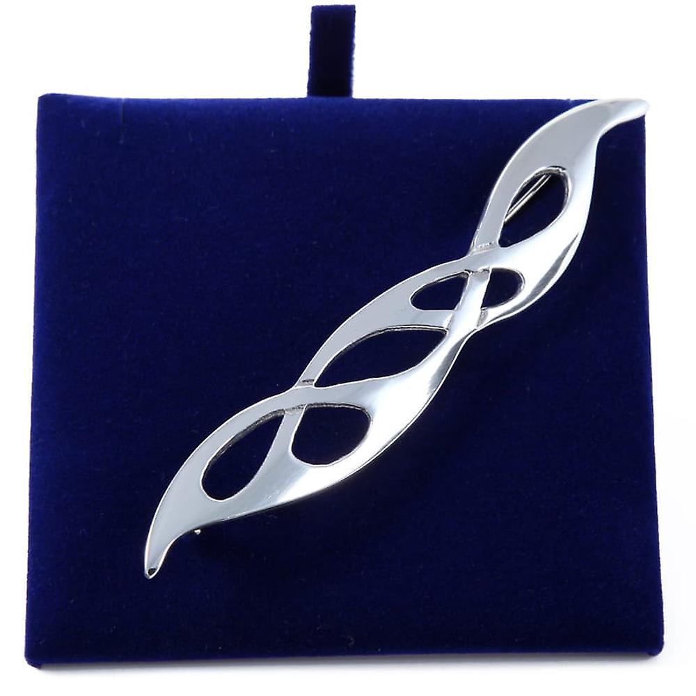 Celtic Knotwork Pewter Kilt Pin