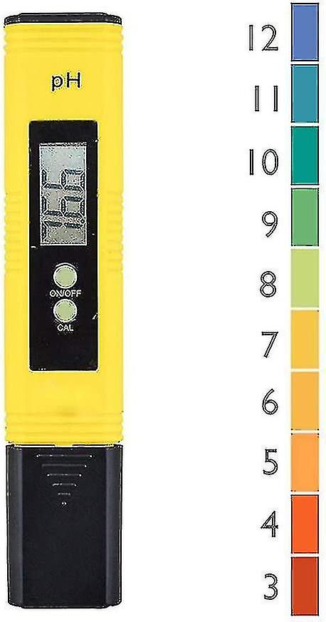 Professional Ph Tester, Auto Calibration Function And 0.00-14.00 Measuring Range For Water Portable Hydroponics Swimming Pool Measuring Range