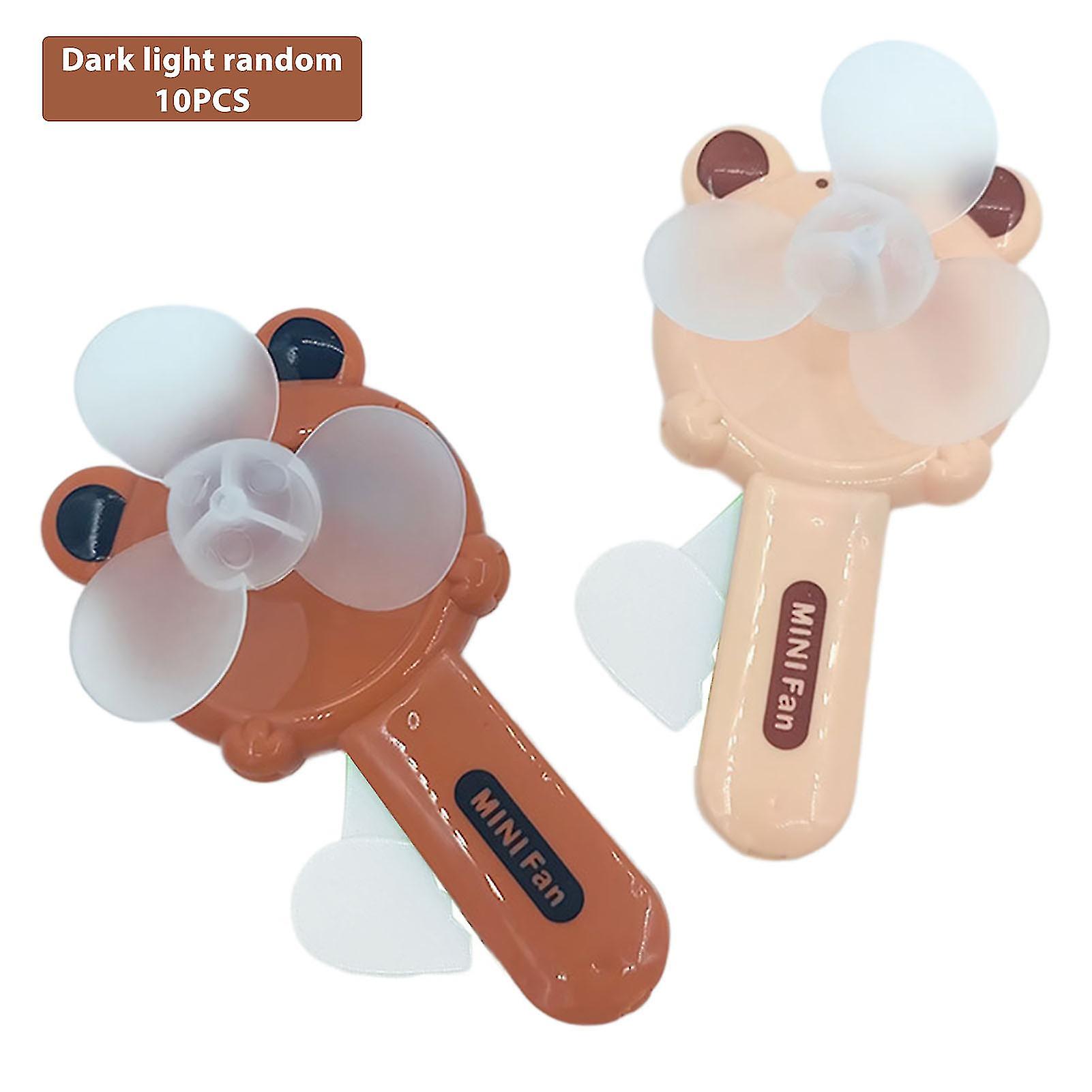 Cartoon Handheld Small Fan Portable Summer Hand Pressure Fan For Children