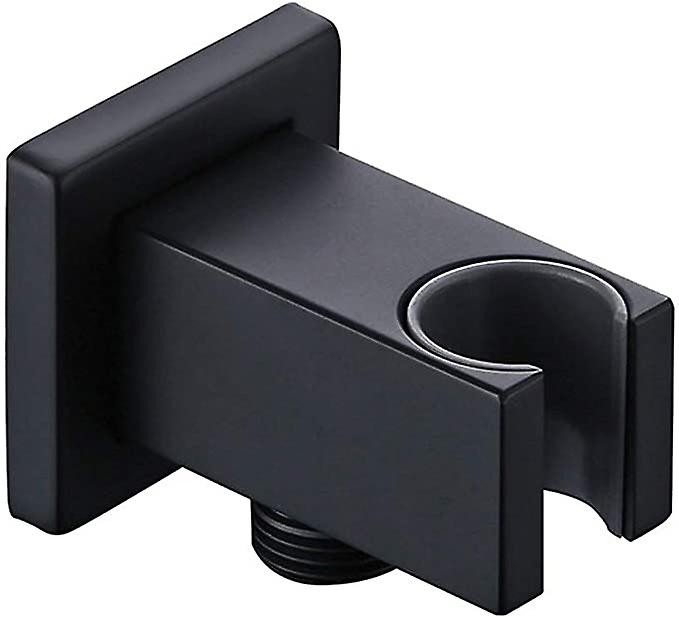 Matte Black Bathroom Shower Head Adjustable Slider Holder Adjustable Bracket Wall Mounted Bathroom Accessory