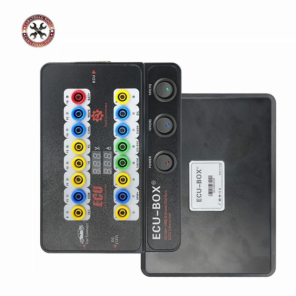 Ecu Bench Connector Obdii Breakout Protocol Detector Box Car Diagnostic Tool For Canbus/ K-line Protocol