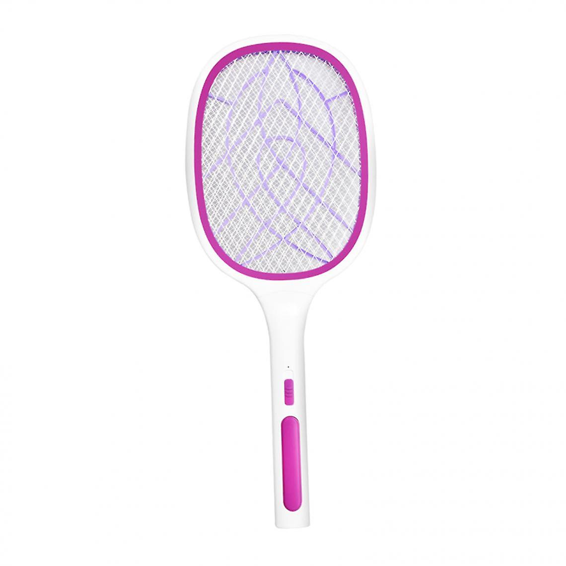 Portable Insect Killer Racket Mosquito Zapper Killer Bug 10 Led Purple