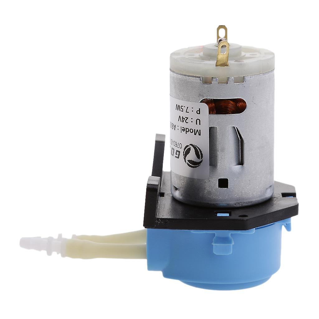 24V Peristaltic Miniature Dosing Pump Head & Connector For    blue