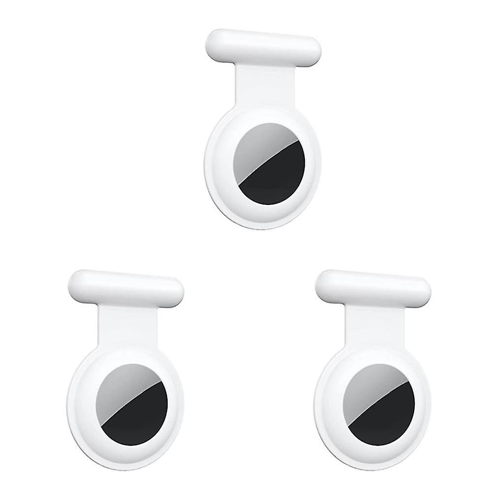 Holder Case For Air Tag Gps Tracker , Toddler, Elderly, Etc. White