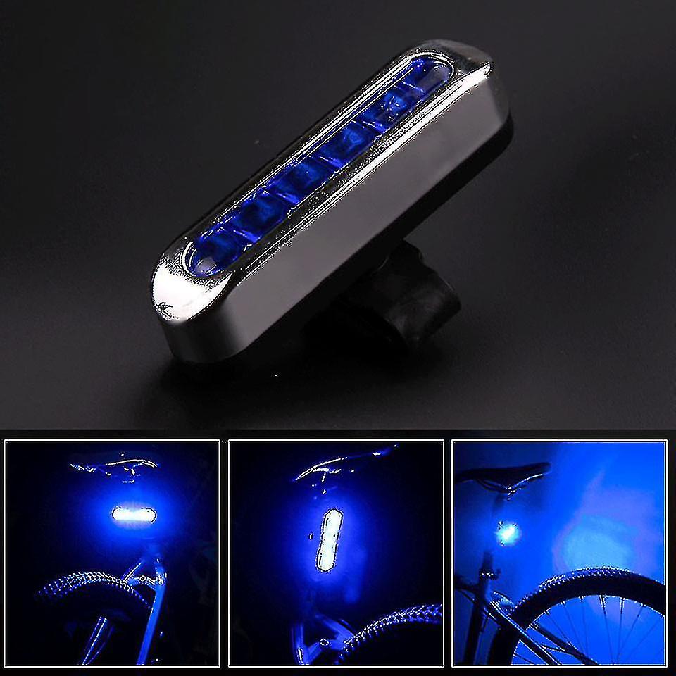 KoKossi אופניים זנב אור 360 מעלות סיבוב 5 led usb נטענת עמיד למים מנורת זנב אופני הרים ציוד רכיבה על אופניים