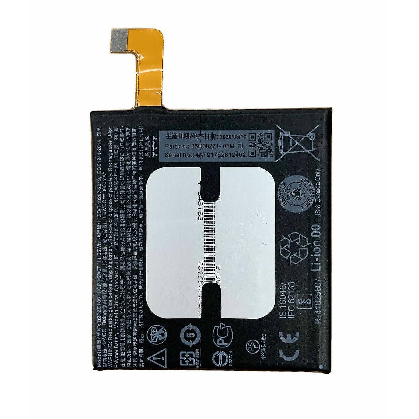 For Htc U11+ Plus Battery Replacement 3830mah