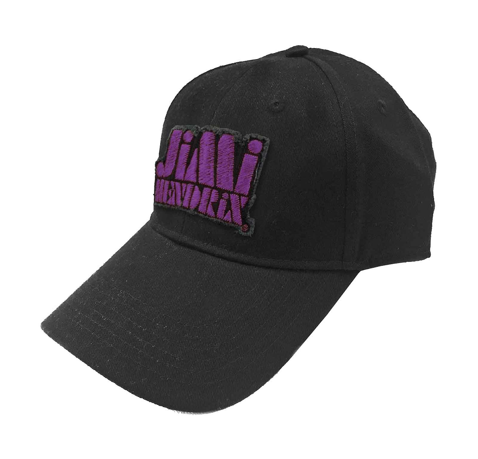 Jimi Hendrix Purple Stencil Logo Strapback