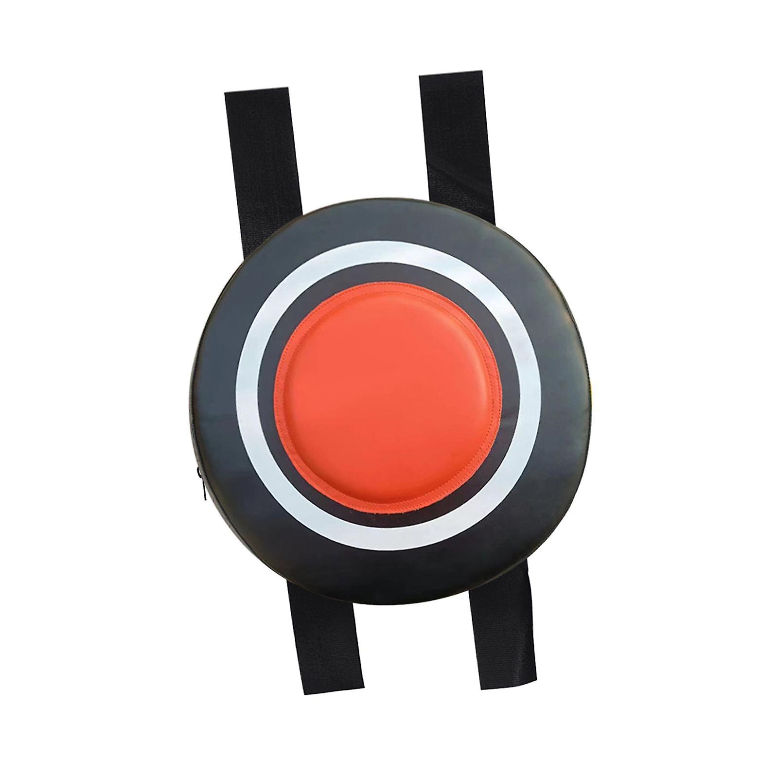 Training Pad PU Boxing Wall Target Exercise Sports Wall Mounted Punching Pad Πορτοκαλί και Μαύρο 40cm