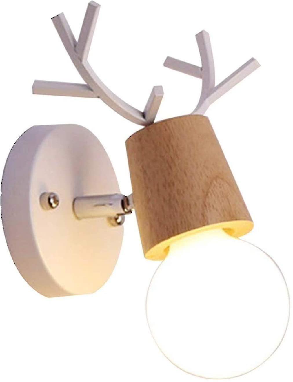 Wall Sconce Light Fixture Children39;s Wall Lamp Creative Christmas Antlers Deer Shape Light Fixture