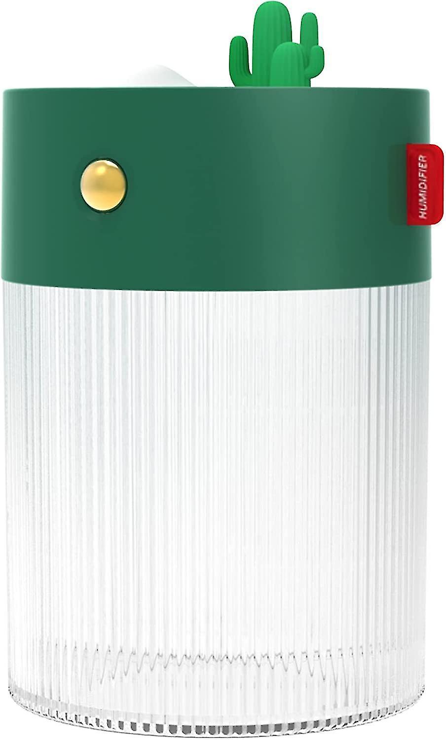 Mini Plant Humidifier, Wireless Humidifier, With 2 Fog Modes, 2 Night Light Modes, Suitable For Baby