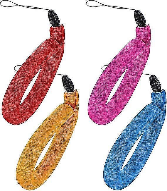 4 Pieces Waterproof Camera Float Universal Floating Wrist Strap Camera Foam Floating For Camera, Cell Phone, Waterproof Bag Lightweight Floating Strap
