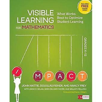 Visible Learning For Mathematics Grades K12 by William Mellman Paperback