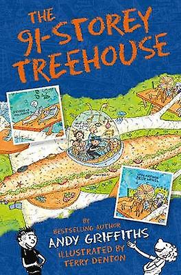 The 91storey Treehouse by Andy Griffiths Paperback Book