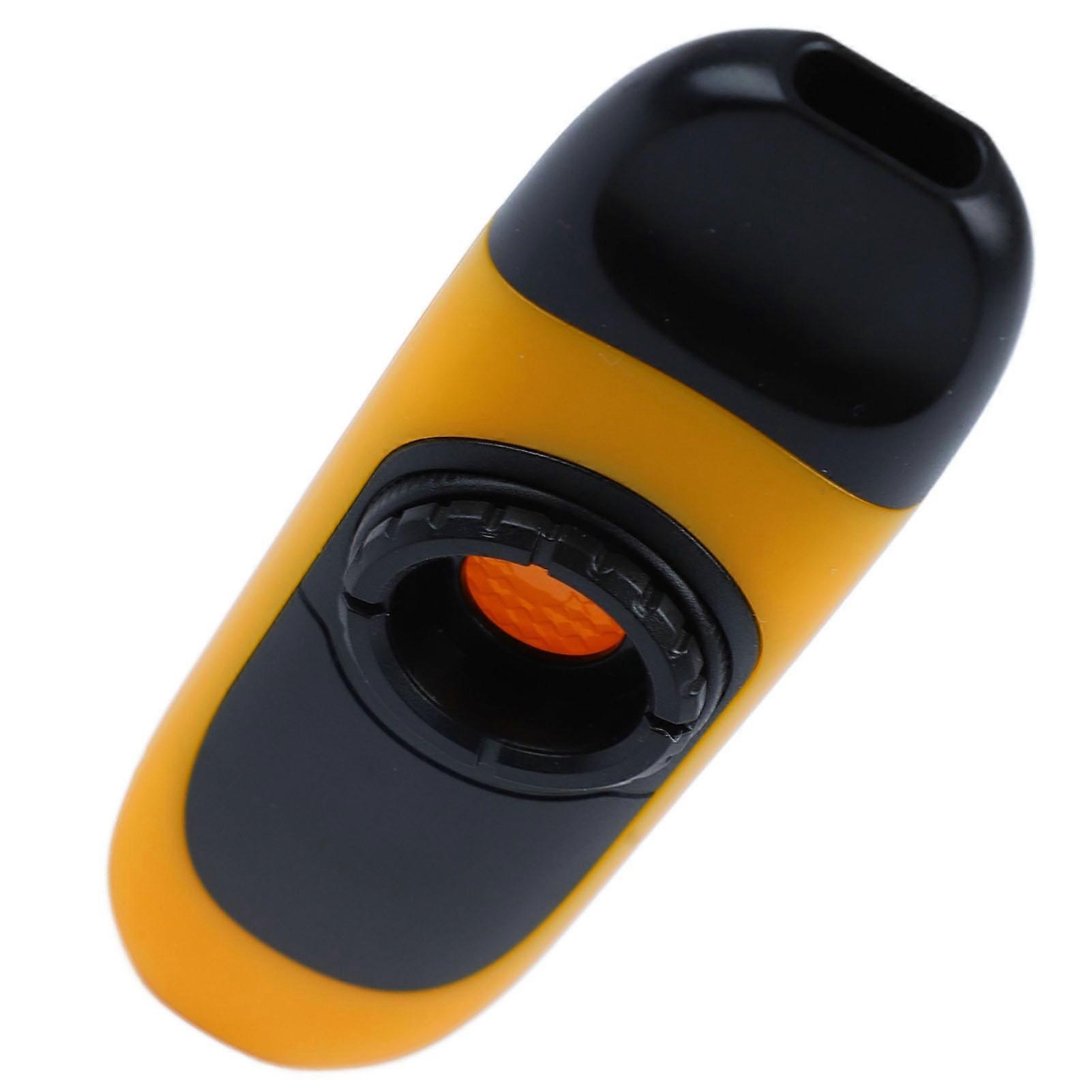 Electric Kazoo 11cm Professional Resin Small Portable Kazoo Set with Pickup for Performance Yellow