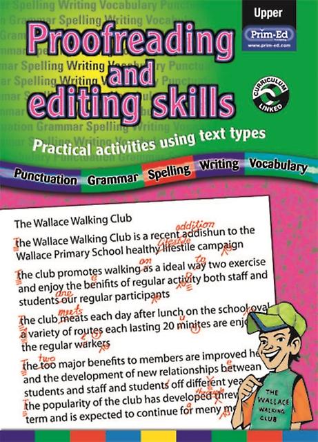 Proofreading And Editing Skills Paperback