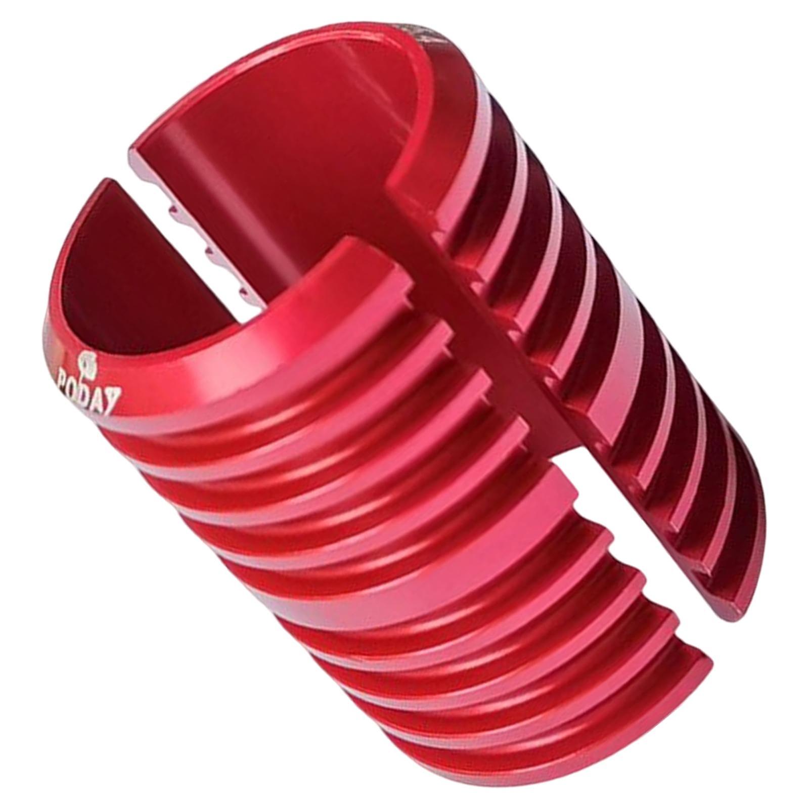 Bike Handlebar Shim Alloy Handlebar Stem Shim Adapter Conversion Shim Red